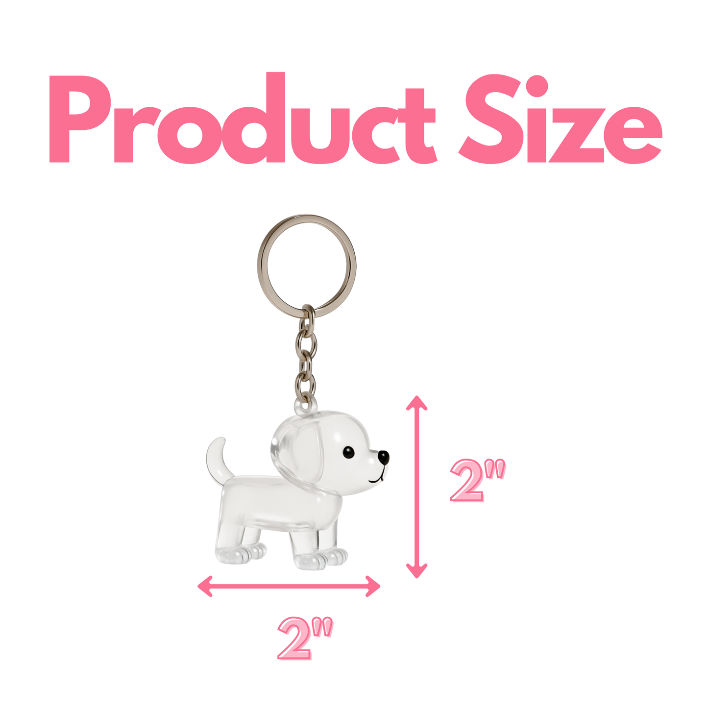 Dog Hair Keychain